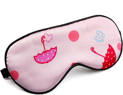 100% Natural Silk Sleep Eye Mask Kids, Cute Night Sleeping Mask - Image 2