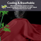 Pillowcases Standard Size 2 Pack, Cooling Viscose from Bamboo Pillow Cases - Image 3