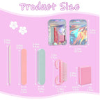 Disposable Manicure Kit Professional, 50 Set Press On Nail Tool Kit - Image 6