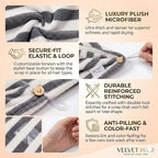 3 Pack Microfiber Hair Towel Wrap - Image 3