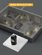 TSEXES Plug-in LED Night Lights, Dusk to Dawn Sensor, Non-Dimmable, 6 Pack - Image 8
