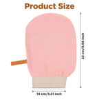 3PCS Exfoliating Mitt for Body Exfoliating Gloves for Shower Body Scrub Glove - Image 2