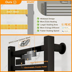 ENZE Smart Heated Towel Rack, 6-Bar Wall-Mounted Electric Towel Warmer 150W - Image 6
