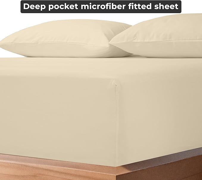 Royale Linens Fitted Sheet Twin - Image 6