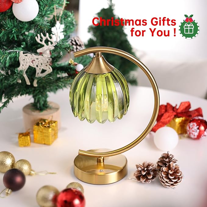 Tulip Table Lamp with 5200mAh Battery & Touch Control, Cordless Lamp with 3 - Image 9