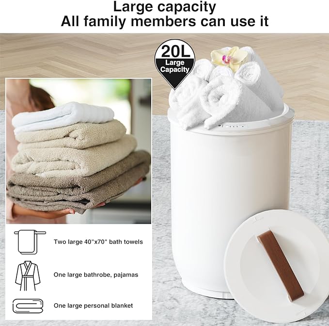 SAMEAT Heated Towel Warmers for Bathroom - Image 5