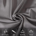 Mulberry Silk Pillowcase for Hair and Skin, Queen Size Cooling Silk Pillow Case - Image 3