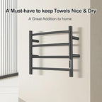 Electric Towel Warmer with Built-in Timer - Image 4