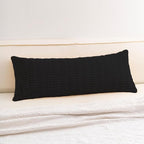 Aegero Corduroy Decorative Throw Pillow Covers 14x36 InchSoft Striped Pillow by Unknown