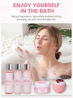 Mother's Day Gifts Set 16Pcs Rose Spa Bath & Body Care Set - Image 5