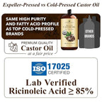 Handcraft Blends Organic Castor Oil 28 Fl Oz | 100% Pure and Natural | Premium - Image 2