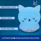 Mindfulness 'Breathing Kitty' | 4-7-8 Guided Visual Meditation Breathing Light - Image 2