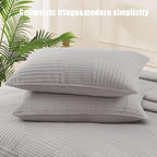 Whale Flotilla Ultra Soft Queen Quilt Bedding Set, Lightweight Microfiber Light - Image 6