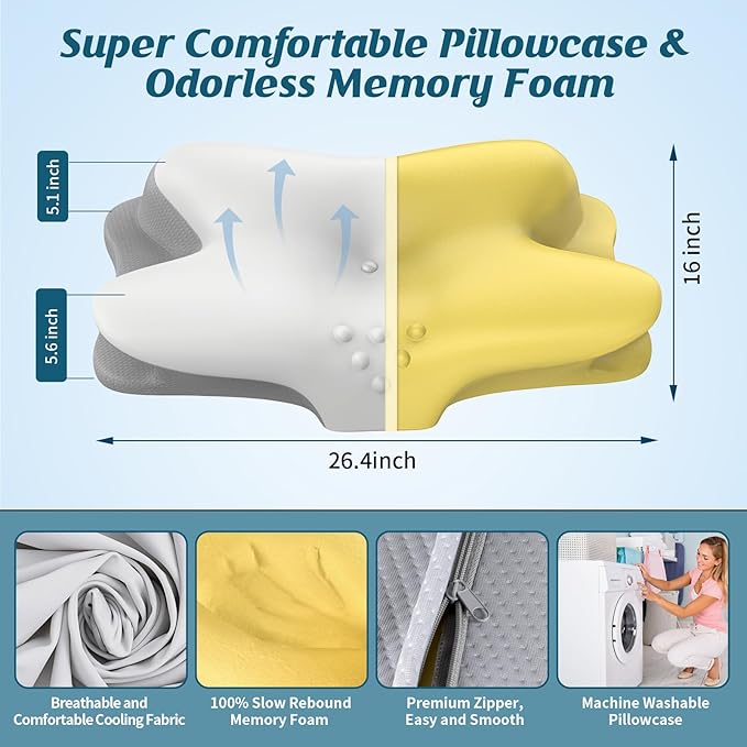 Cervical Neck Pillow - Image 4