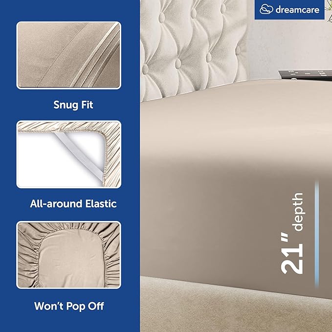 DREAMCARE Queen Sheet Set - Image 5