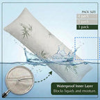 Four Seasons Essentials Body Size Waterproof Pillow Protector - Image 7