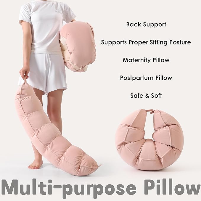 Peallow – Long Round Body Pillow - Image 7