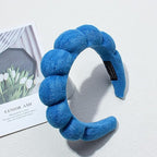 Spa Headbands for Washing Face Makeup Skin Care Headband Women Bubble Facial - Image 3