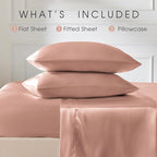 FreshCulture Satin Sheets King Size - Image 3
