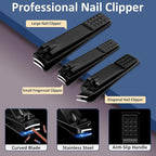 BLESWIN 10 in 1 Manicure Set, Professional Manicure Pedicure Kit - Image 3