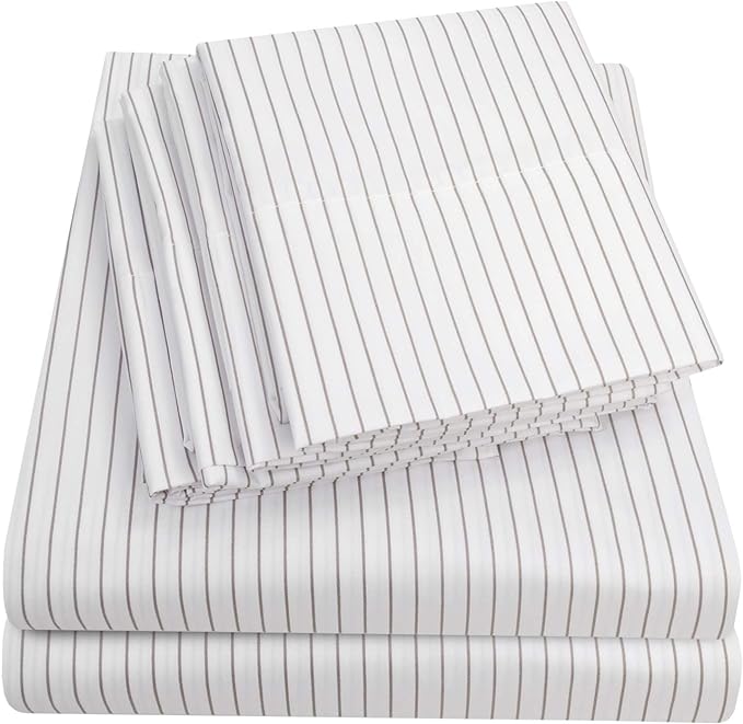 Cal King Size Bed Sheets by SweetHomeCollection