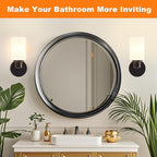 DLLT Wall Sconces Set of Two: Modern Bathroom Vanity Light Fixtures - Image 3