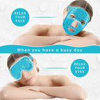 ZNÖCUETÖD Cooling Ice Face Eye Mask - Image 4