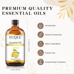 EUQEE Lemon Essential Oil with Glass Dropper, DIY Soap, Humidifier, Candle - Image 5