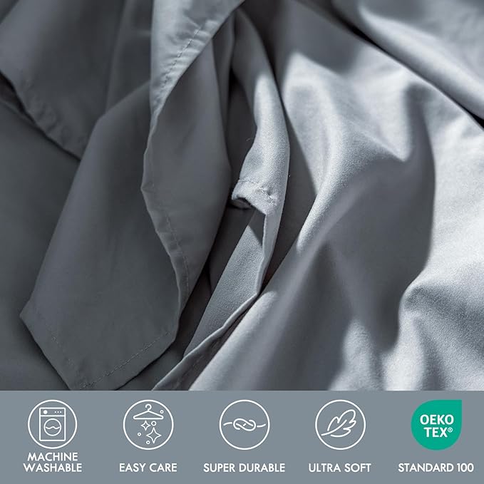 ClevaHome King Size Sheet Set - Image 7