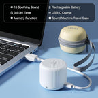 LEICEX Portable Sound Machine + Travel Case, Mini White Noise Machine - Image 6