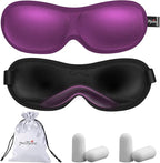 PrettyCare Eye Mask for Sleeping 2 Pack, Sleep Masks for Women Men, 3D - Image 7