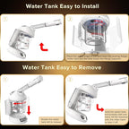 Easy to Clean Facial Steamer, Portable Nano Ionic Face Steamer - Image 6
