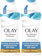 Olay Body Wash for Women, Ultra Moisture, For Extra Dry Skin, 24hr Moisturizing by Olay