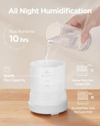InnoGear 300ML Essential Oil Diffuser, Premium 5-in-1 Ultrasonic Aromatherapy - Image 3