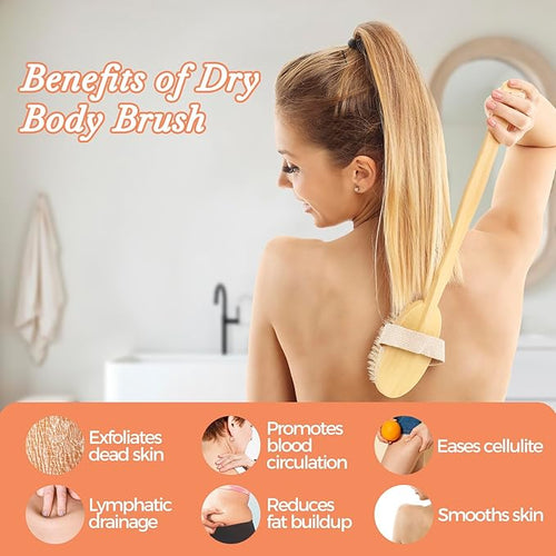 7 Packs Dry Brushing Body Brush Set - Image 2