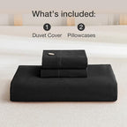 JELLYMONI Cotton Duvet Cover Cal King Size - Image 8