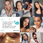 MIZON Under Eye Patches for Puffy Eyes & Dark Circles, 24K Gold & Snail Mucin - Image 5
