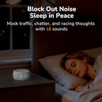 Buffbee Alarm Clock with Sound Machine - Image 3