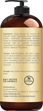 Handcraft Blends Sore Muscle Massage Oil 8 Fl Oz - Image 3