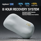 HighBeds Cervical Neck Pillow for Neck Pain Relief- Memory Foam Pillow for Side - Image 3