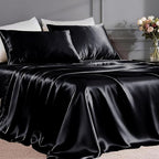 FreshCulture Satin Sheets Twin XL Bed Set by FreshCulture