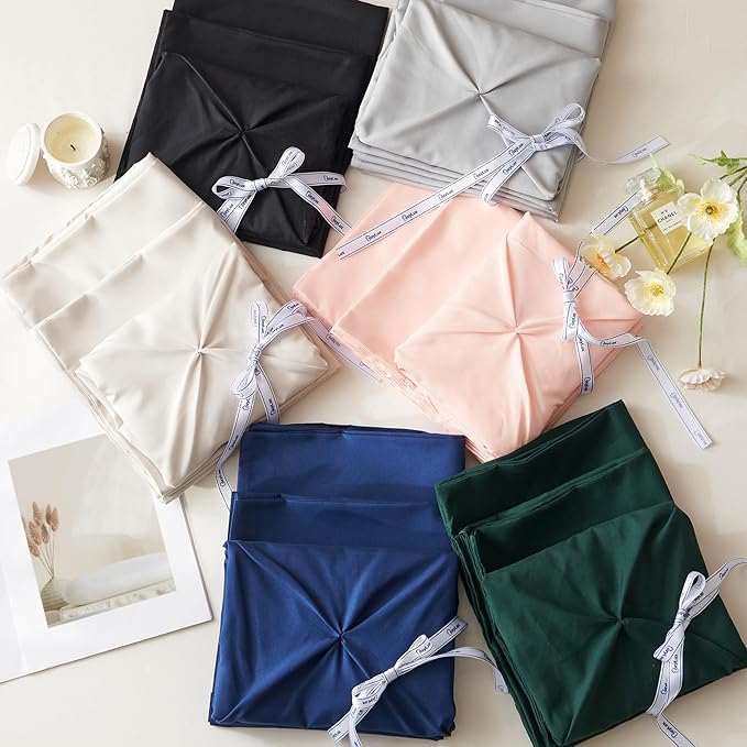 CozyLux California King Comforter Set Olive Green - Image 9