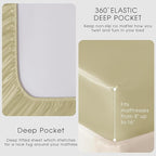 FreshCulture Satin Sheets California King - Image 4