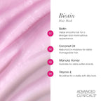 Advanced Clinicals Biotin Hair Treatment Anti-Breakage Repair Hair Mask. - Image 4