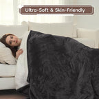 LaffyLo Electric Heated Blanket Full Size 72 x 84, Fast Heating Blanket - Image 7