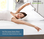 Royale Linens 400 Thread Count 100% American Grown Cotton Fitted Sheet King Size - Image 7