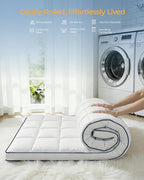 KAYFIA Twin Mattress Topper, Extra Thick Mattress Pad Cover - Image 9
