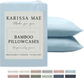 Karissa Mae Cooling Bamboo Viscose Queen Size Pillowcase Set | 100% FSC by KARISSAMAE