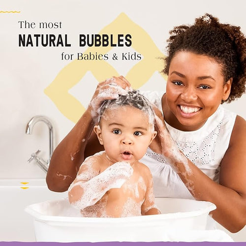 Alaffia Babies & Kids Bubble Bath, Lemon Lavender, Pump Included – Gentle - Image 2