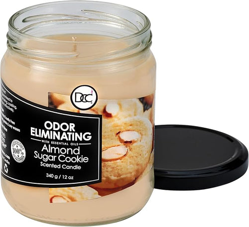 Almond Sugar Cookie Odor Eliminating Highly Fragranced Candle - Image 2